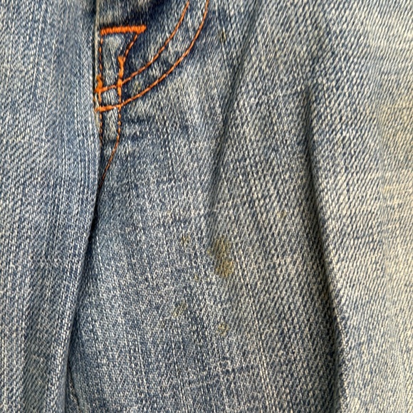 7 for all mankind A pocket flare jeans vintage y2k low rise - Picture 13 of 14